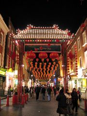 London's Chinatown, near Leicester Square.