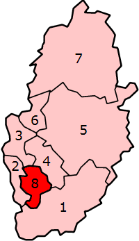 Nottinghamshire's Districts